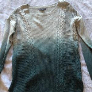 ombré sweater